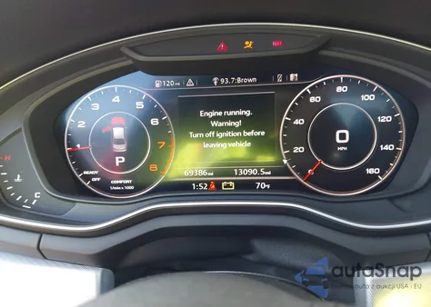 2017 Audi A4 2.0T Premium from USA, damaged, VIN WAUENAF49HN067196